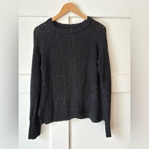 Roots • Grey Knit Sweater • Size M